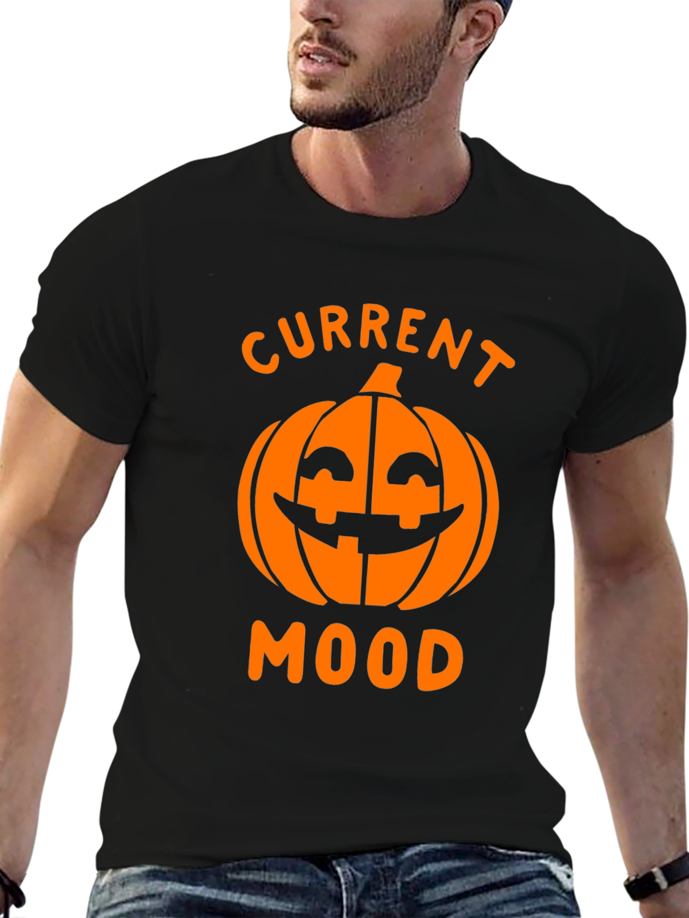 Halloween Pumpkin Mood T-Shirt