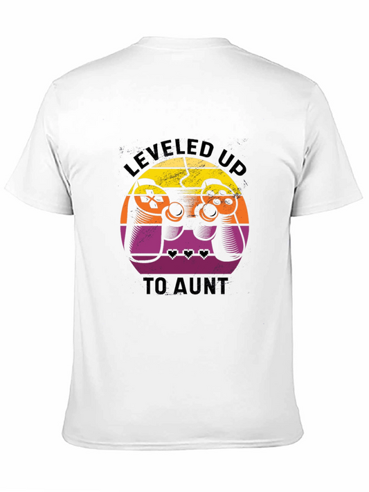 Leveled Up to Aunt Gamer T-Shirt