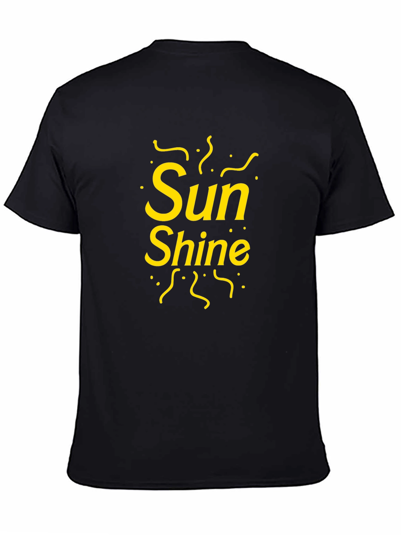 Sunshine Graphic Tee - Mens Black T-Shirt