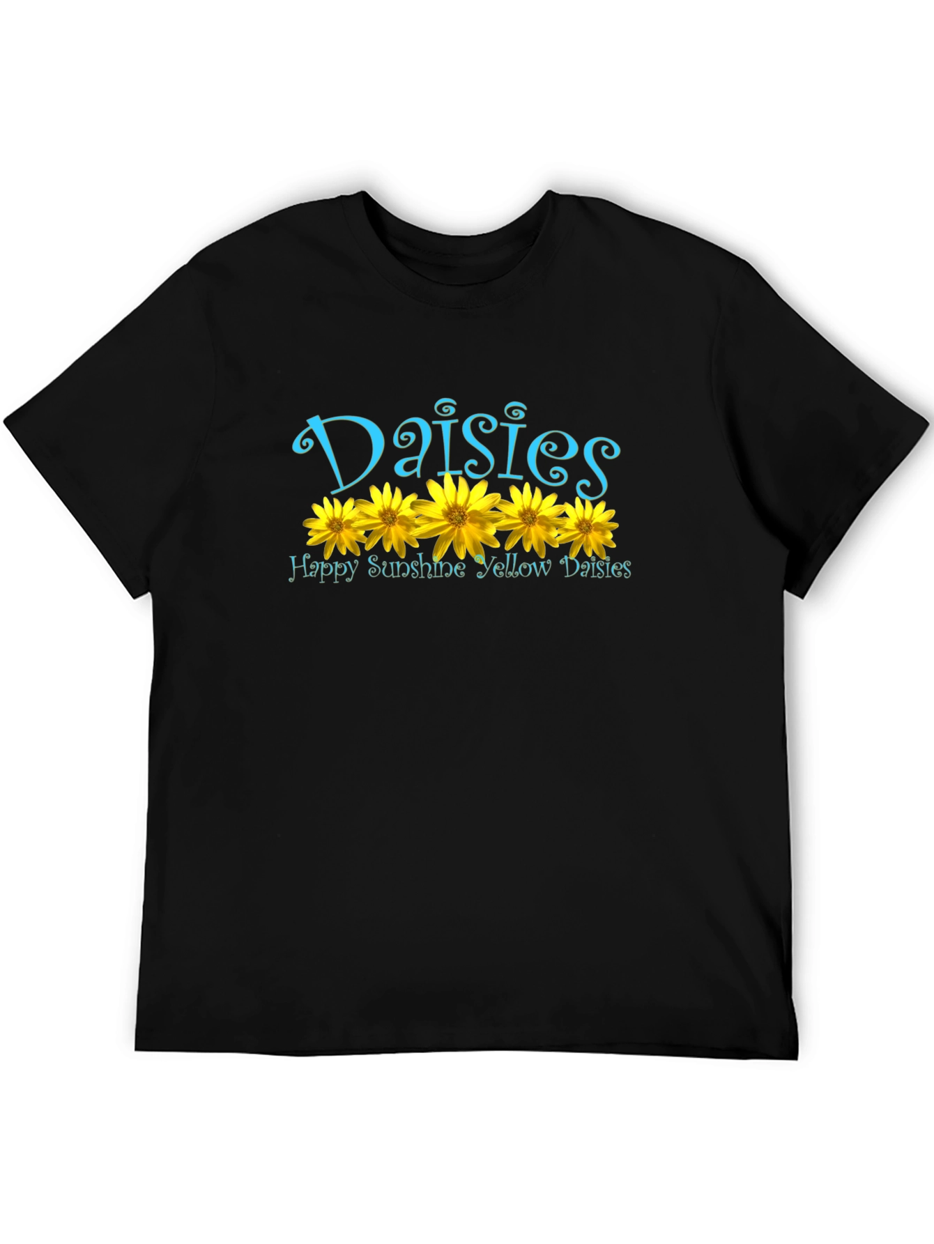 Daisy T-Shirt - Happy Sunshine Yellow Floral Tee
