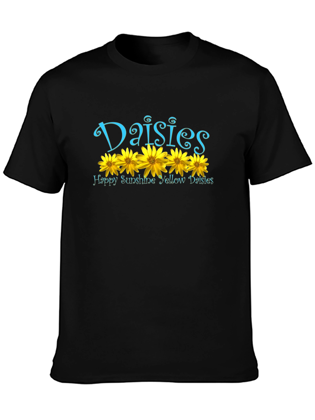 Daisy T-Shirt - Happy Sunshine Yellow Floral Tee