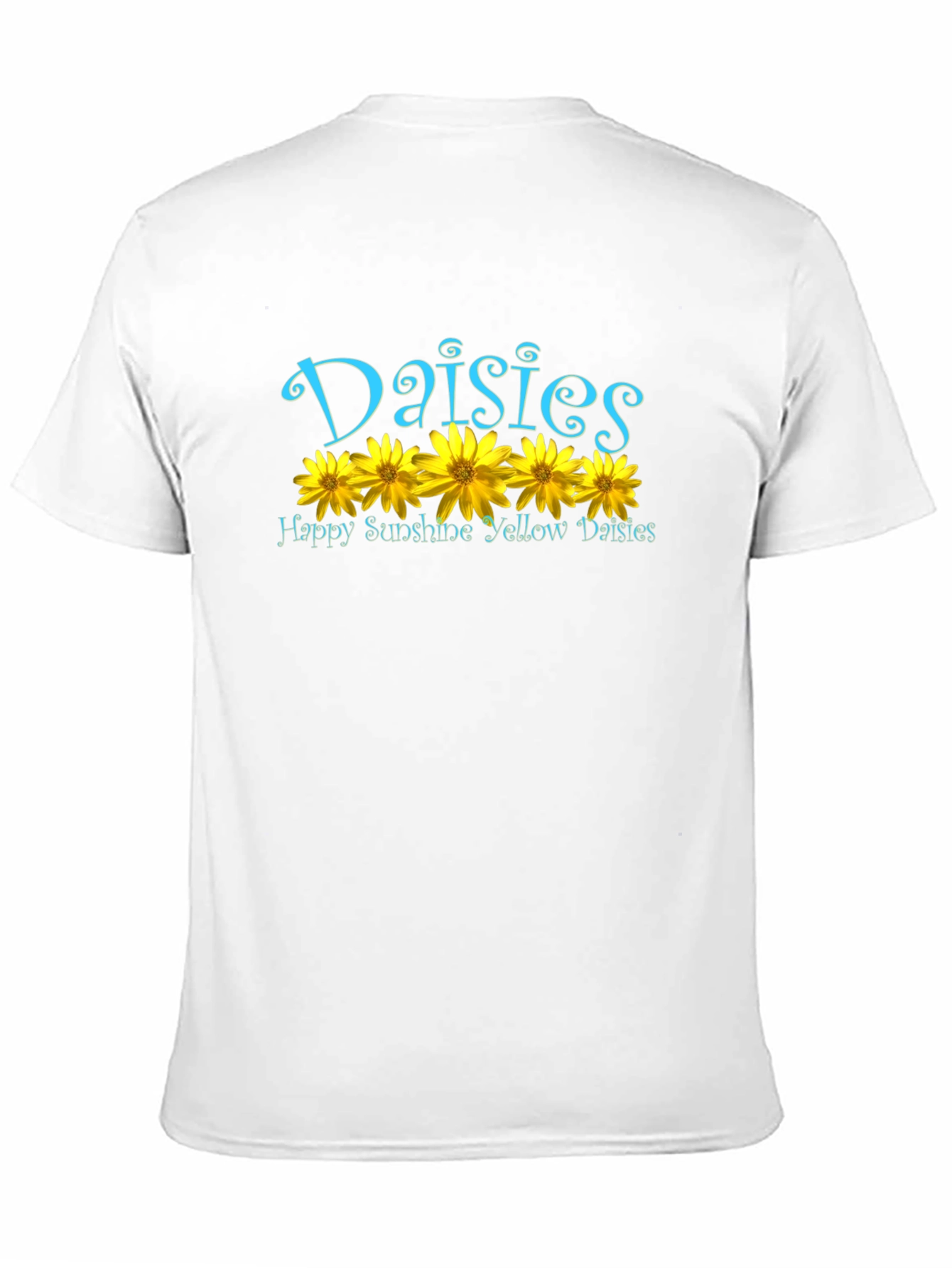 Daisy T-Shirt - Happy Sunshine Yellow Floral Tee