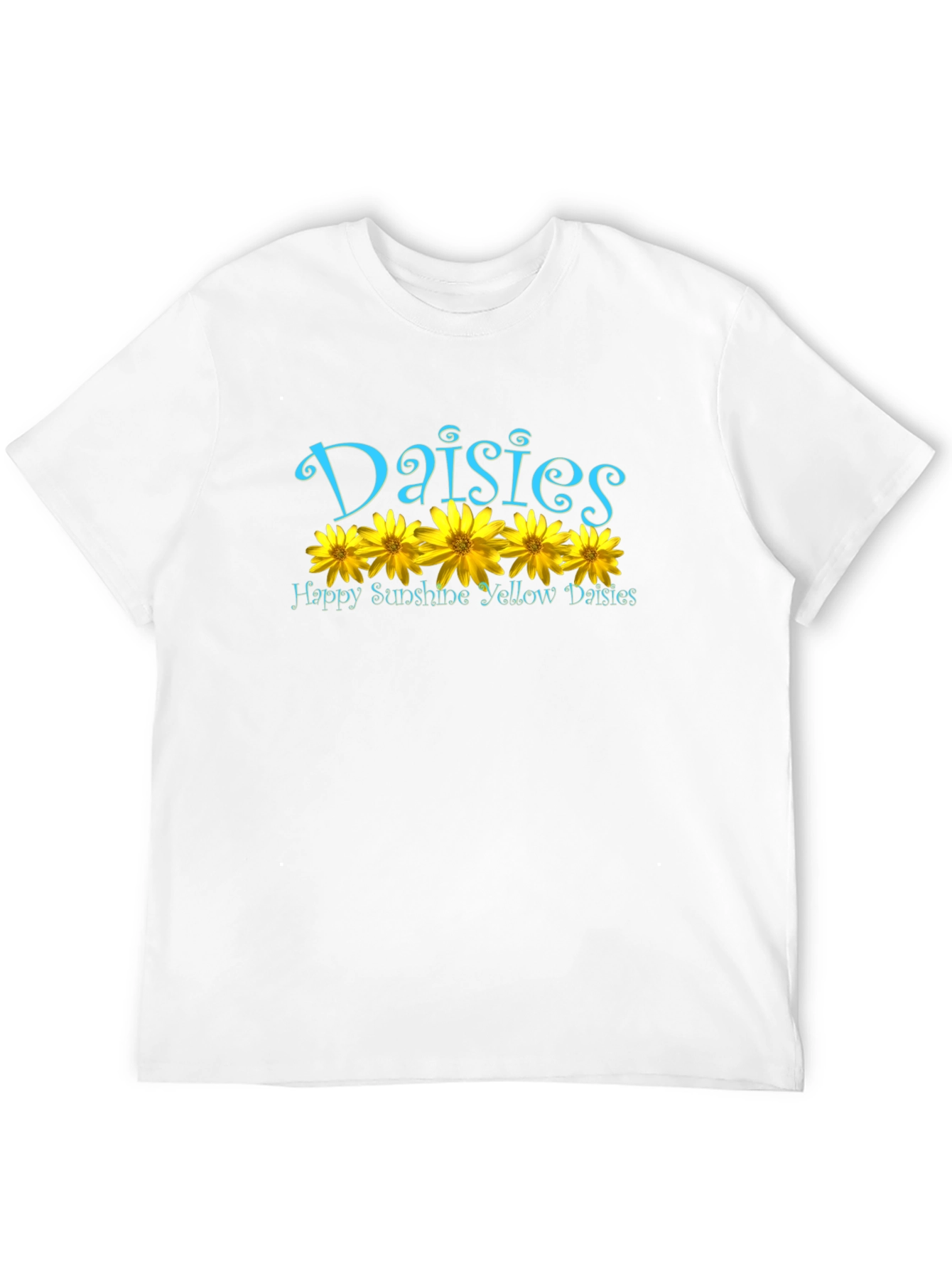 Daisy T-Shirt - Happy Sunshine Yellow Floral Tee