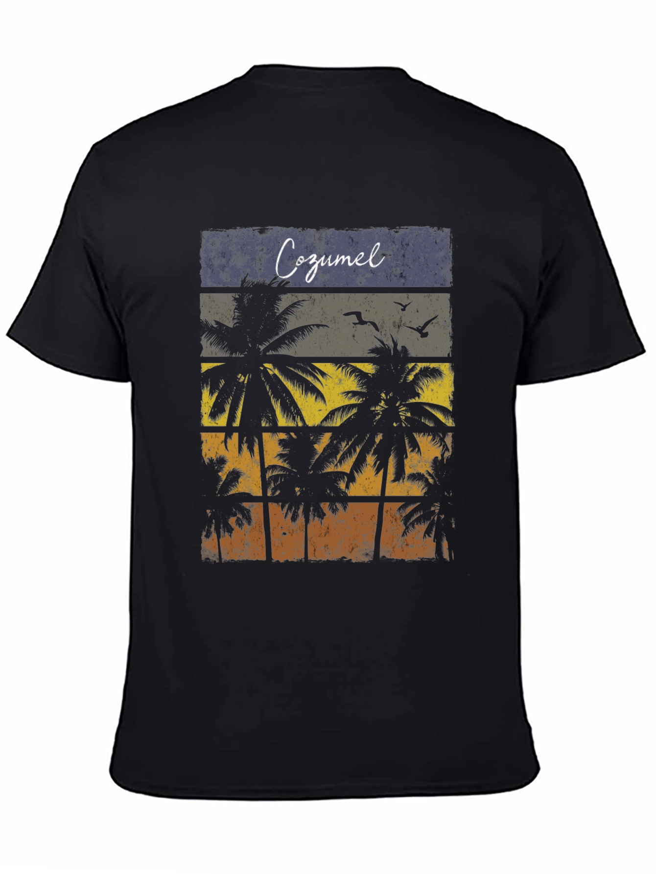 Cozumel Palm Tree Graphic T-Shirt