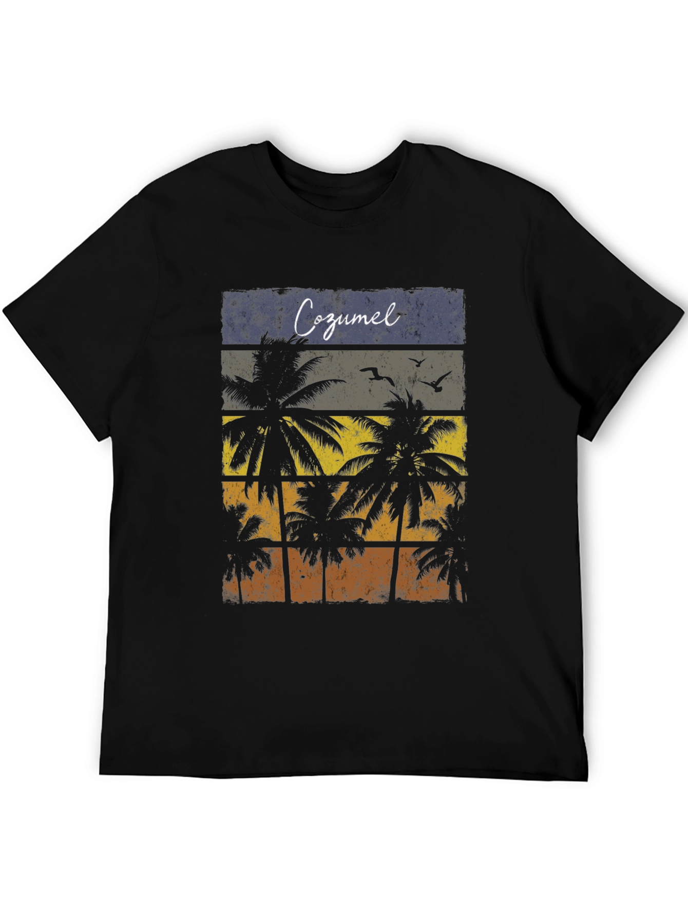 Cozumel Palm Tree Graphic T-Shirt