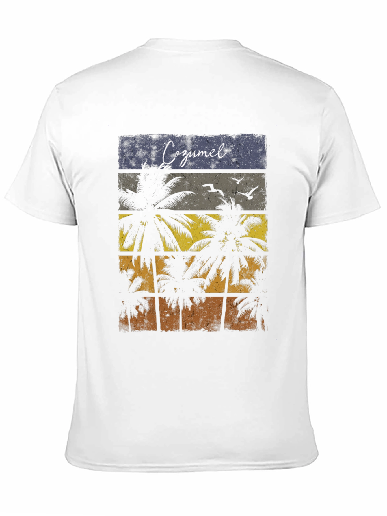 Cozumel Palm Tree Graphic T-Shirt