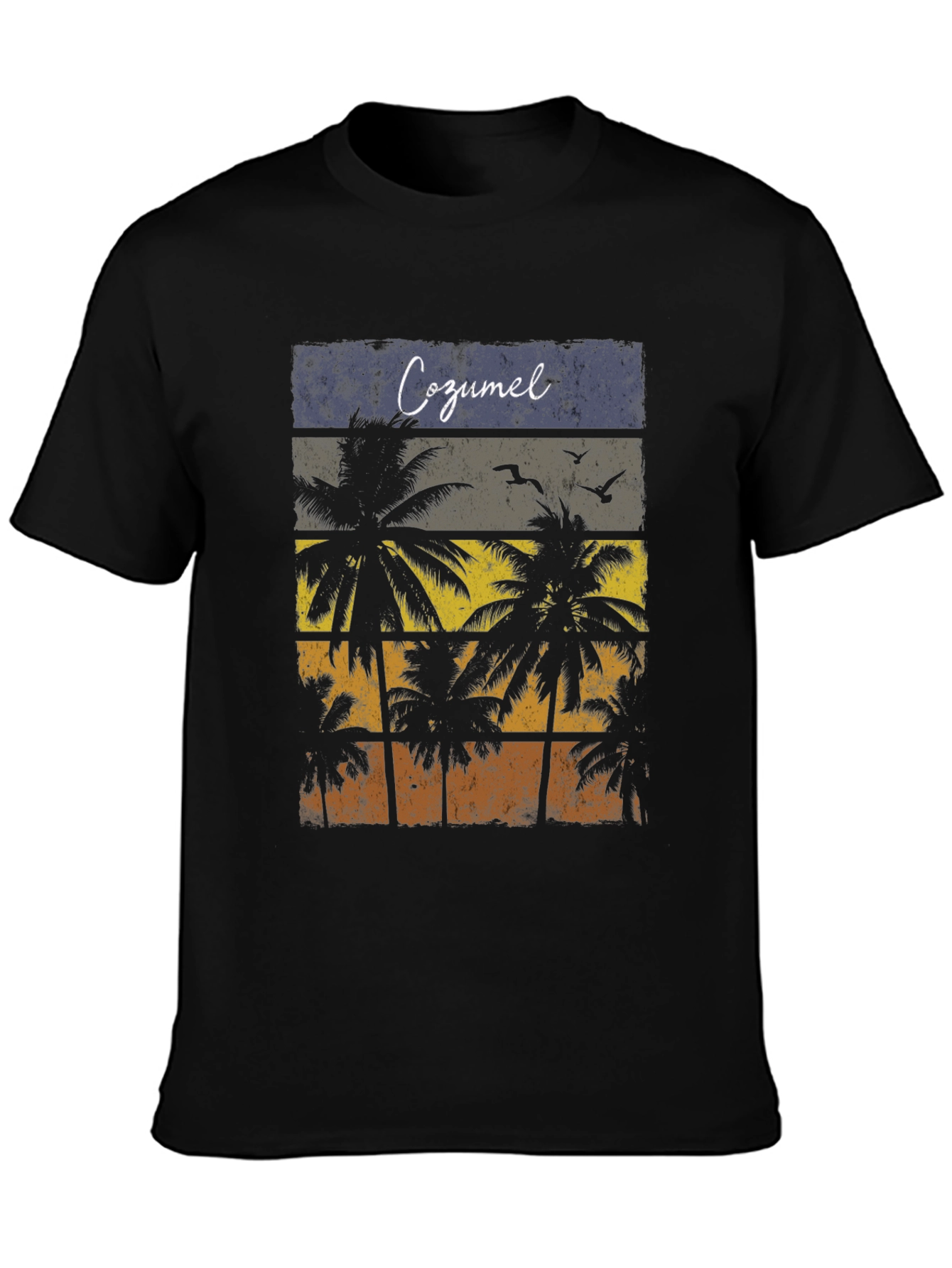 Cozumel Palm Tree Graphic T-Shirt