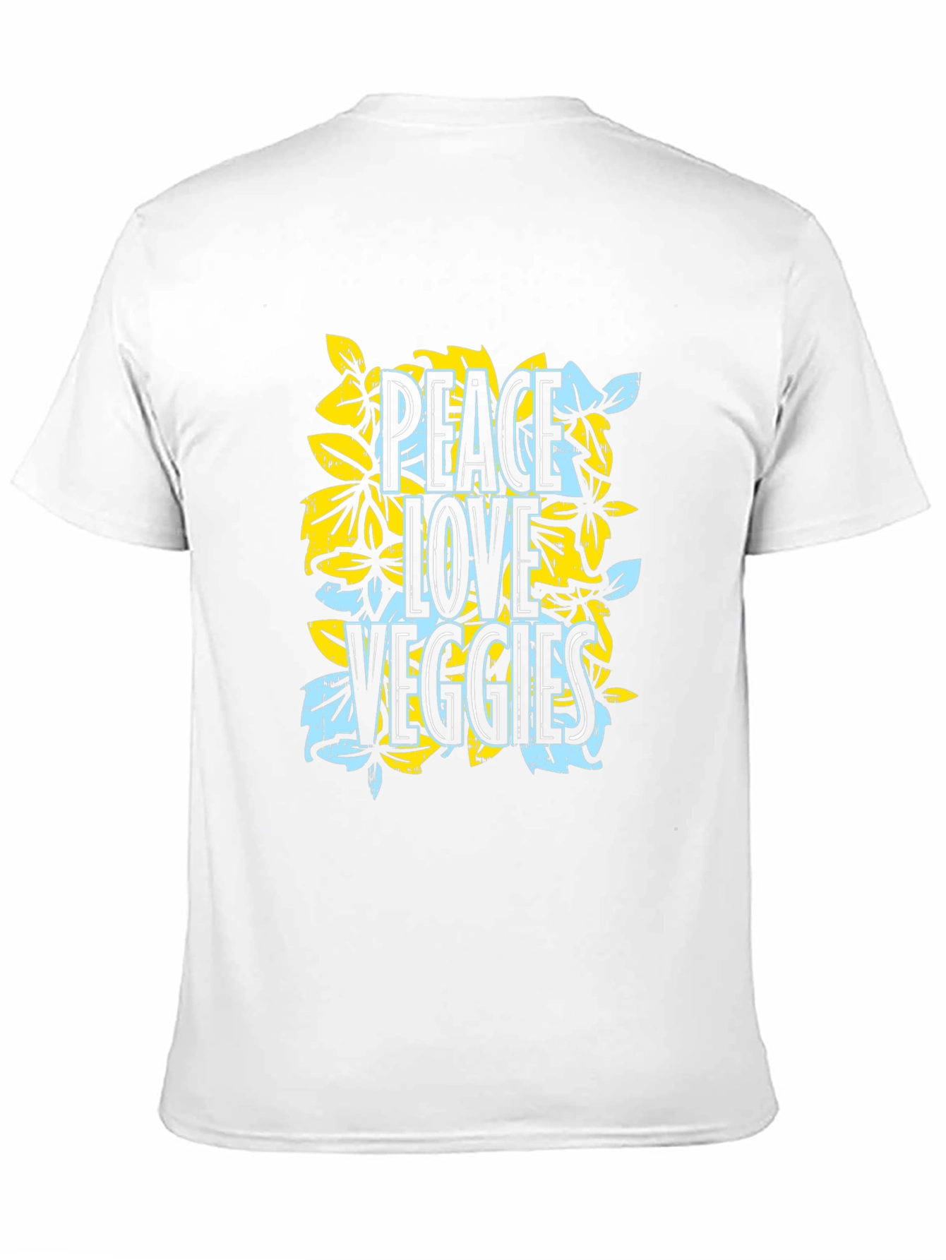 Peace Love Veggies Graphic T-Shirt