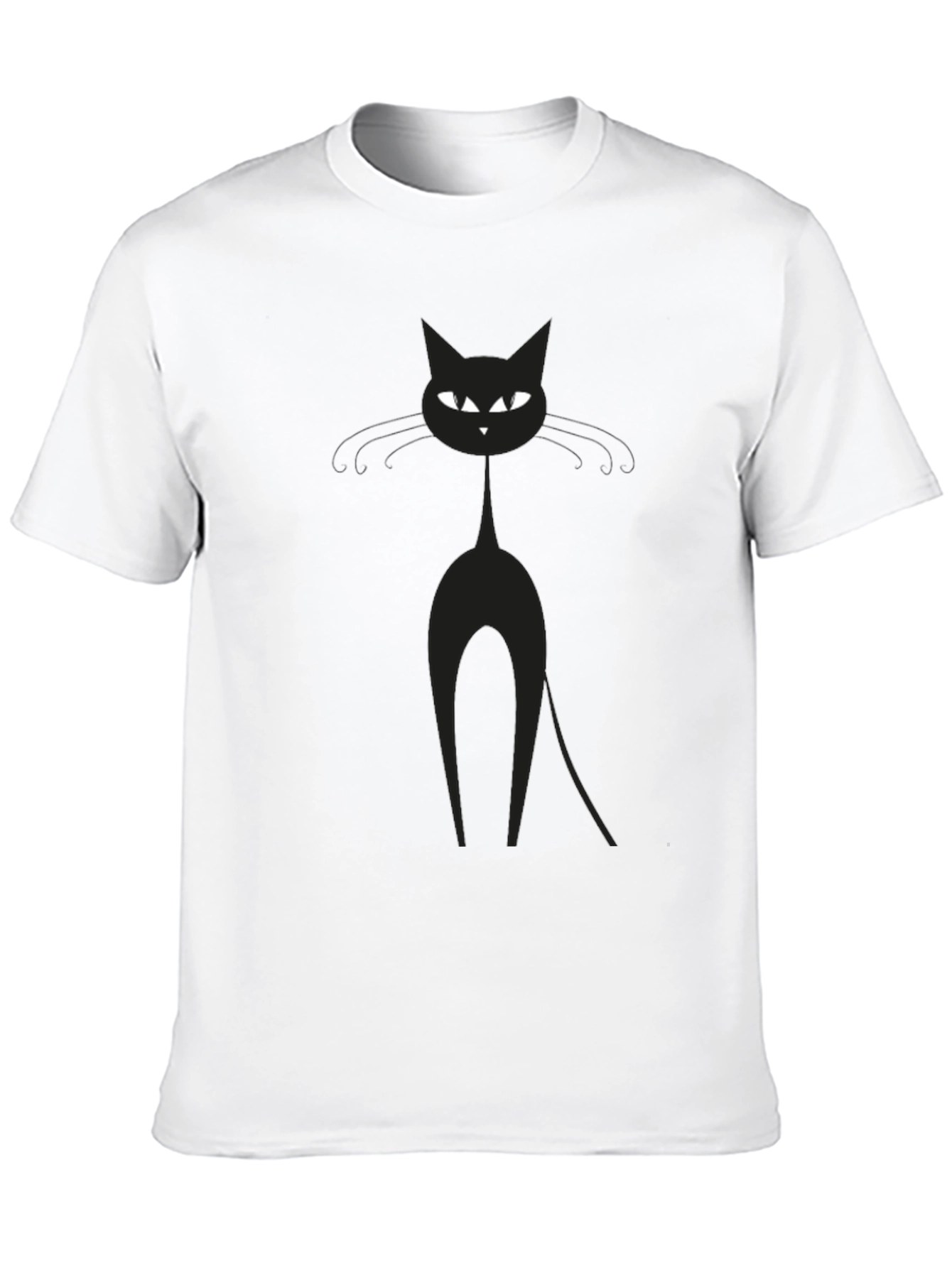 Black Cat Graphic Tee - Mens