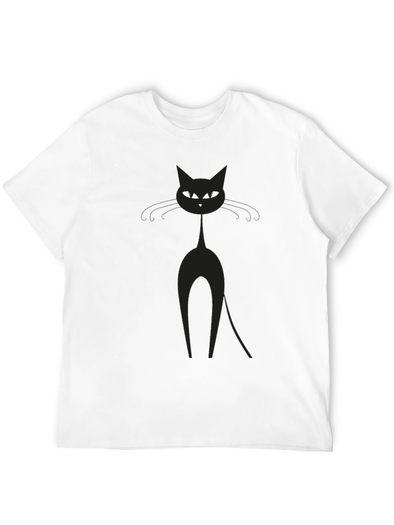 Black Cat Graphic Tee - Mens