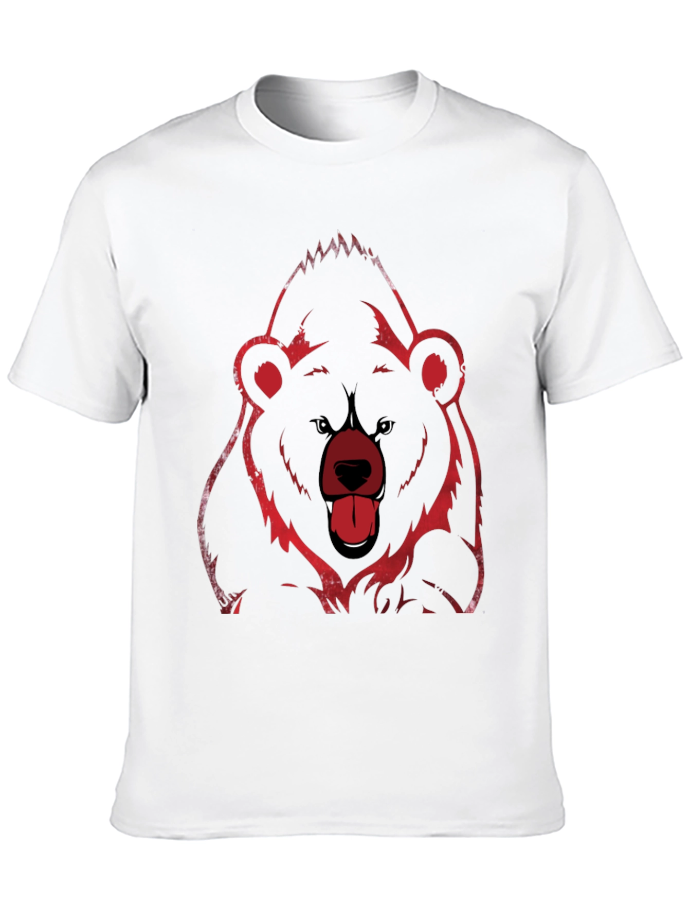 Grizzly Bear Graphic Tee - Black