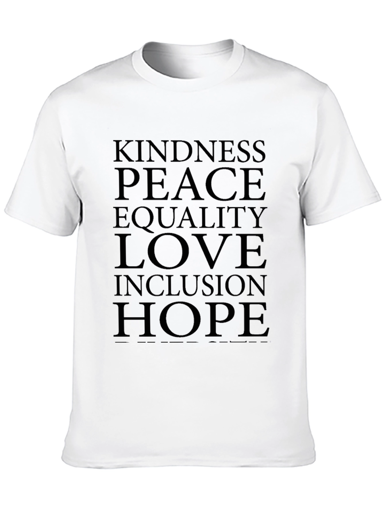 Kindness Peace Love Graphic Tee