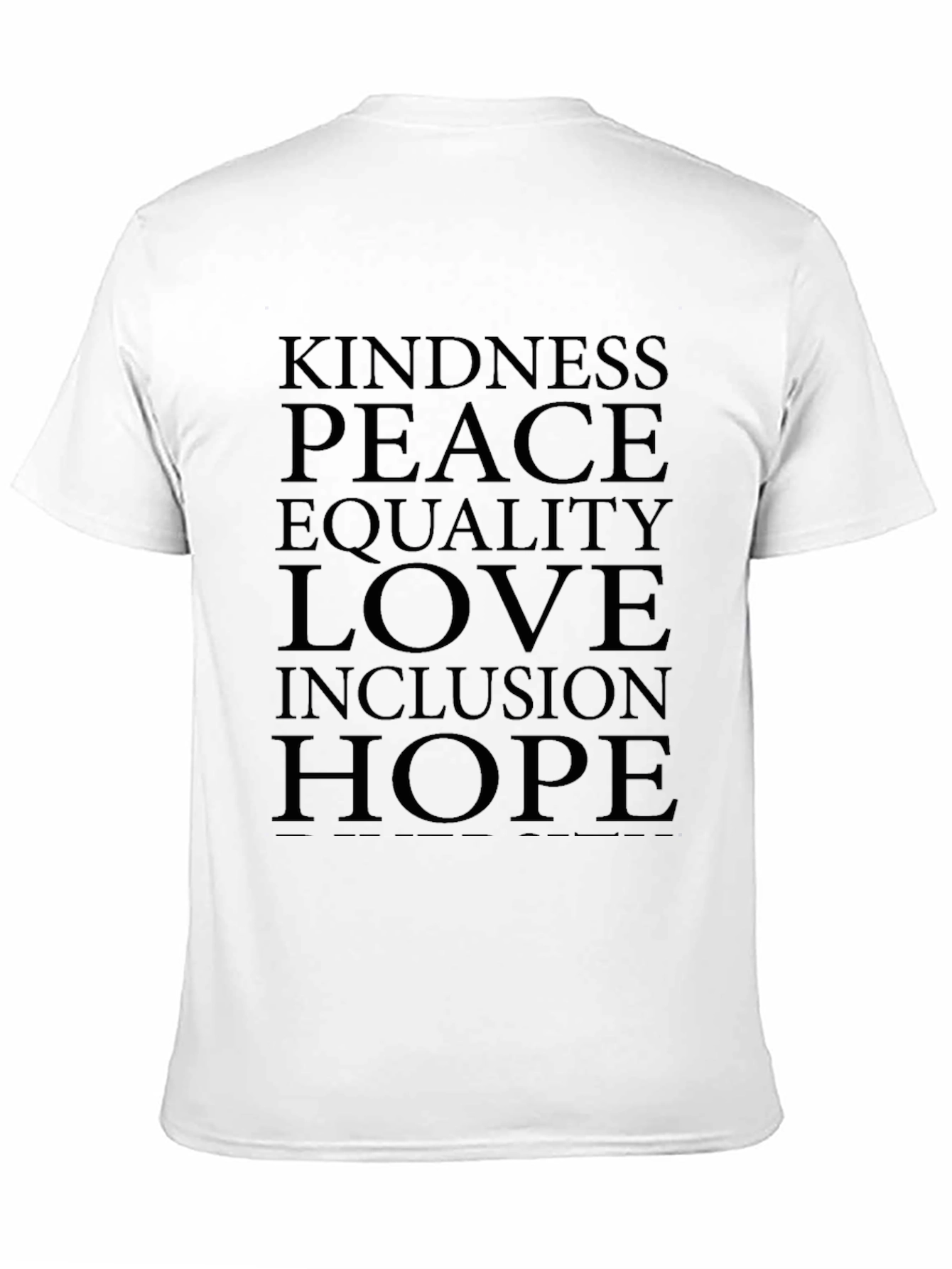Kindness Peace Love Graphic Tee