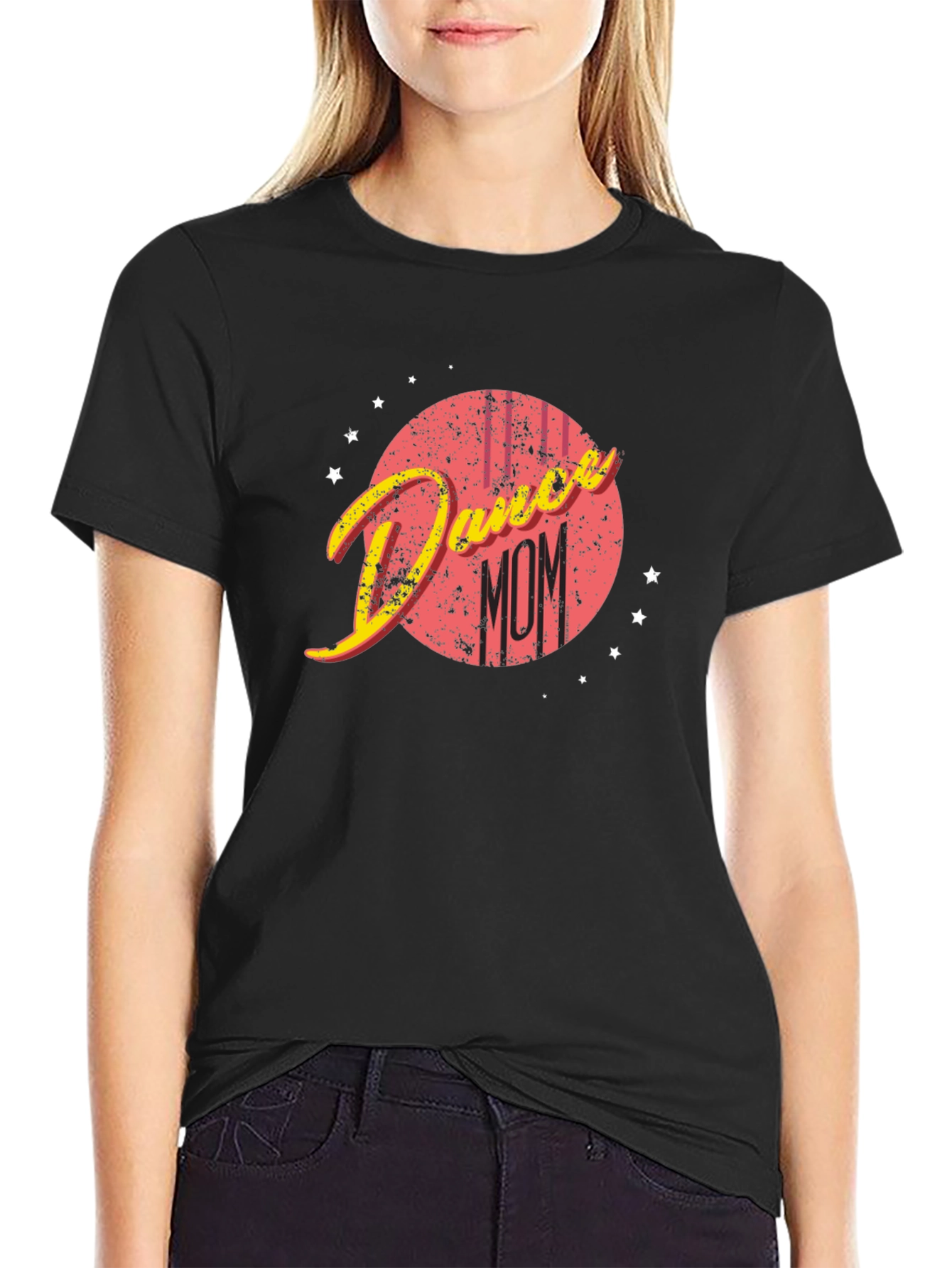 Dance Mom Graphic T-Shirt - Black