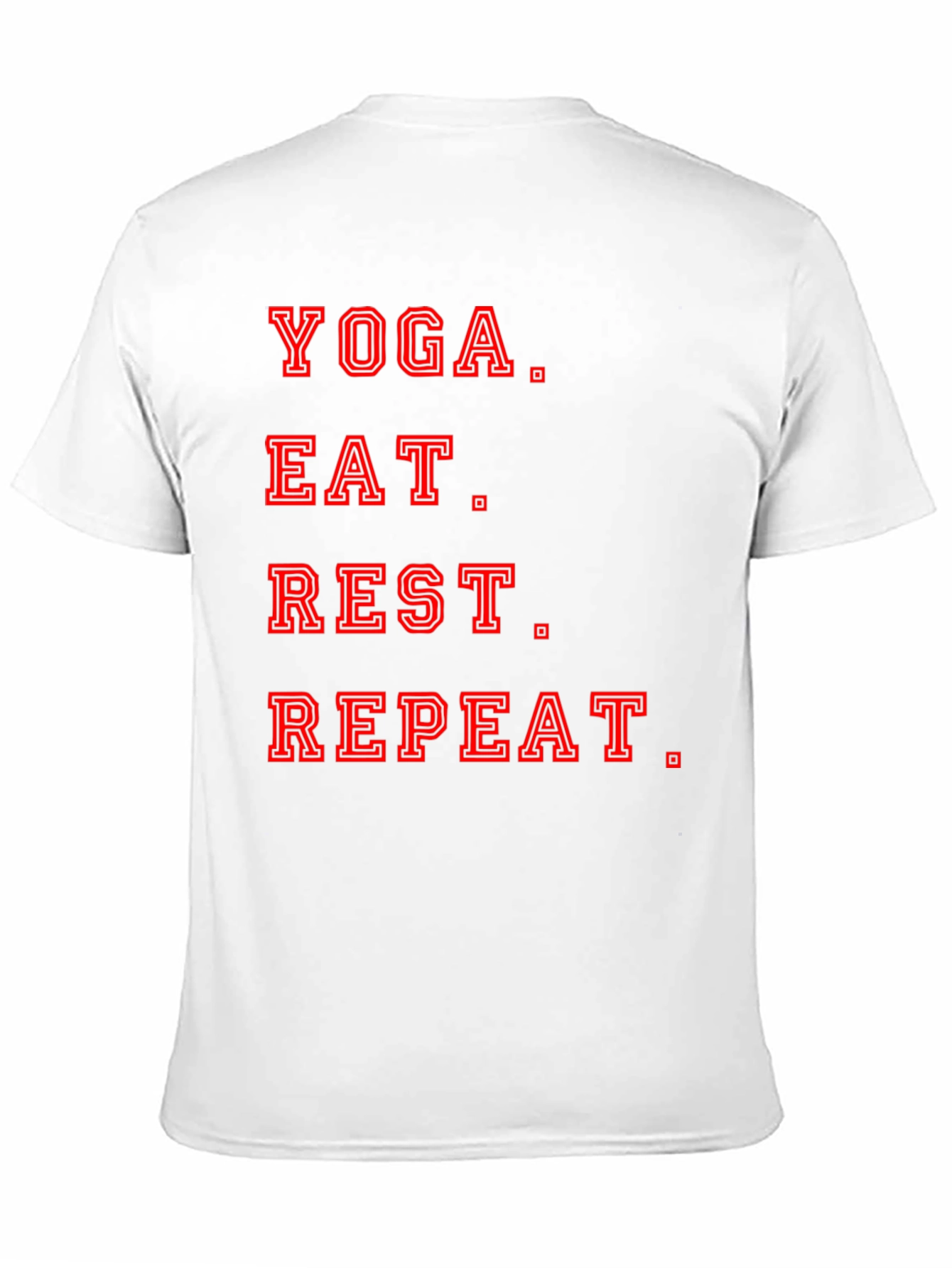 Yoga Eat Rest Repeat Graphic Tee