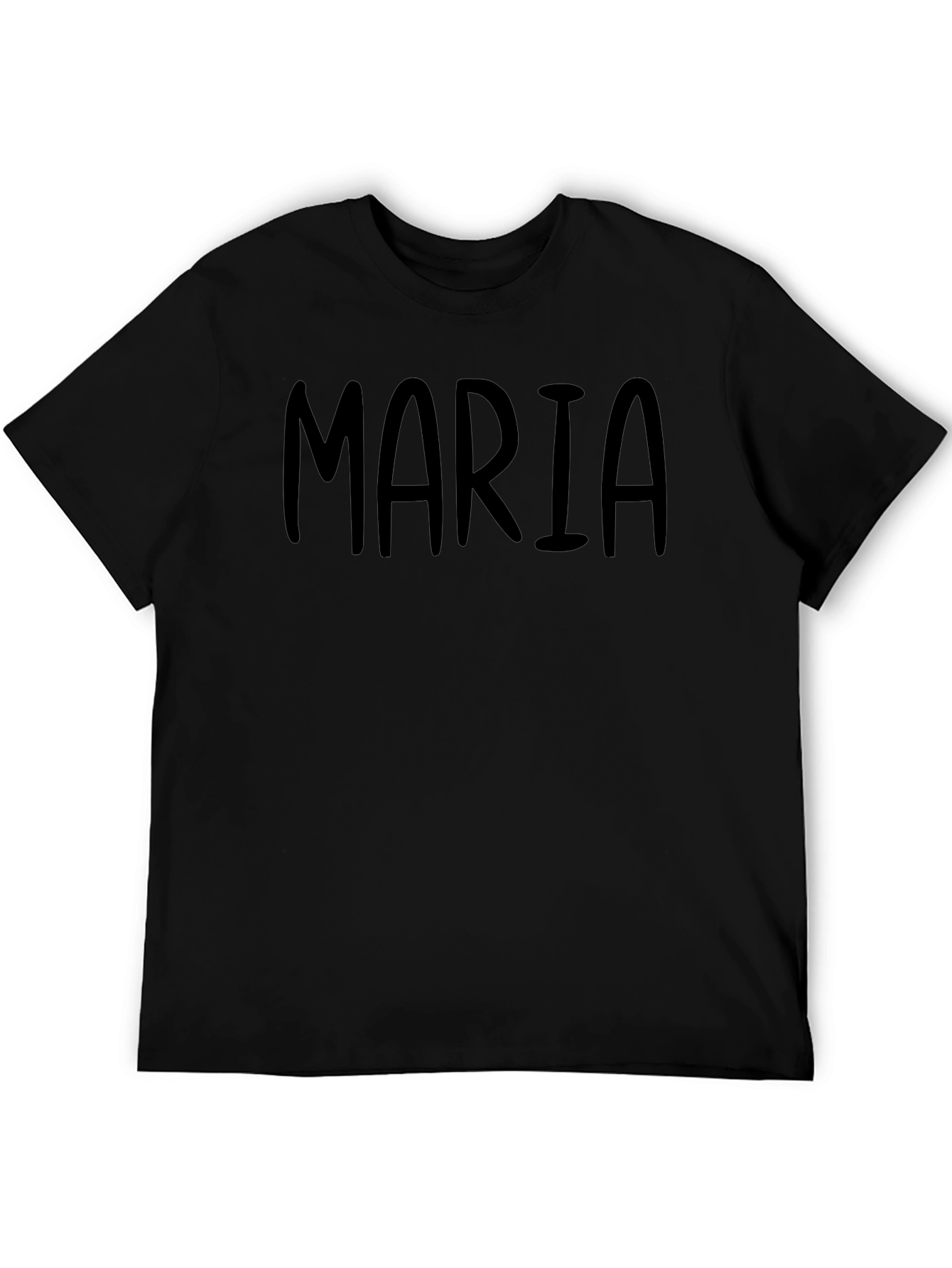 MARIA Graphic Tee - Soft Cotton Casual T-Shirt