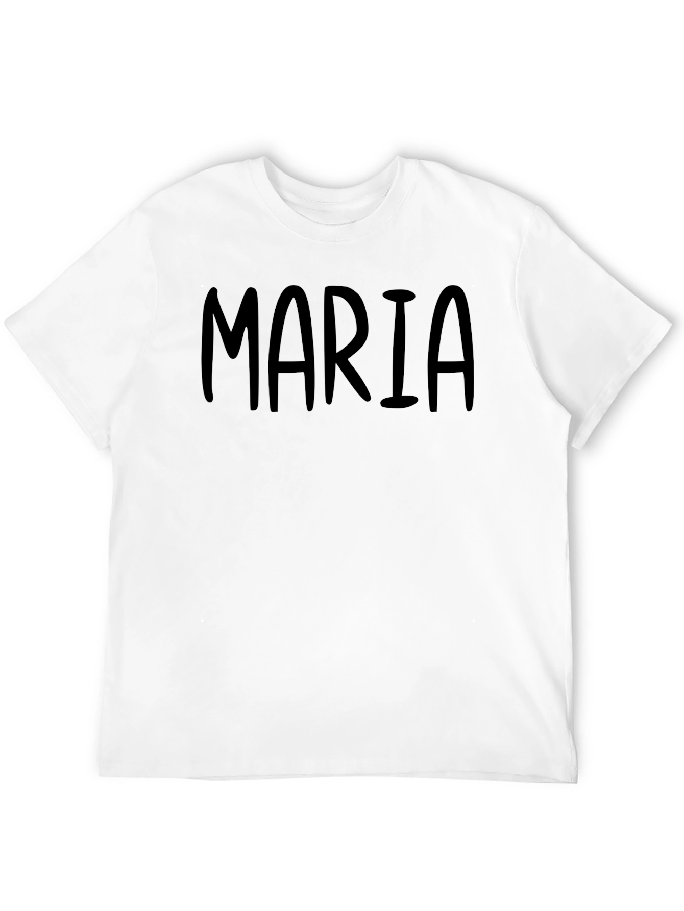 MARIA Graphic Tee - Soft Cotton Casual T-Shirt
