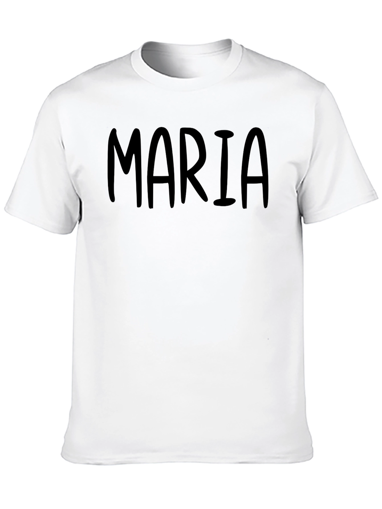 MARIA Graphic Tee - Soft Cotton Casual T-Shirt