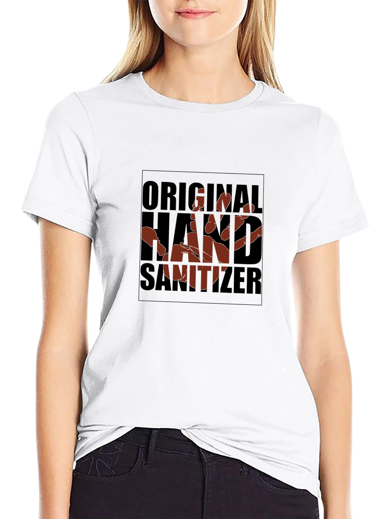 Original Hand Sanitizer Graphic Tee - Novelty Print