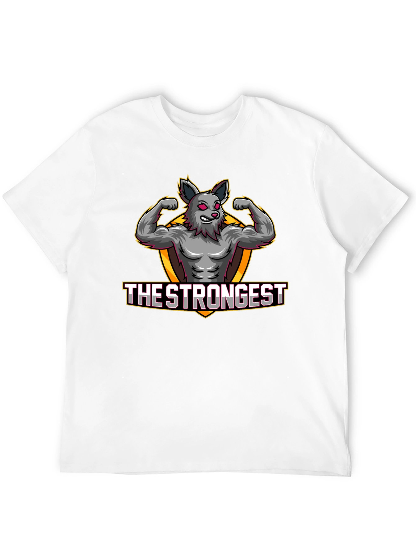 The Strongest Wolf Graphic T-Shirt