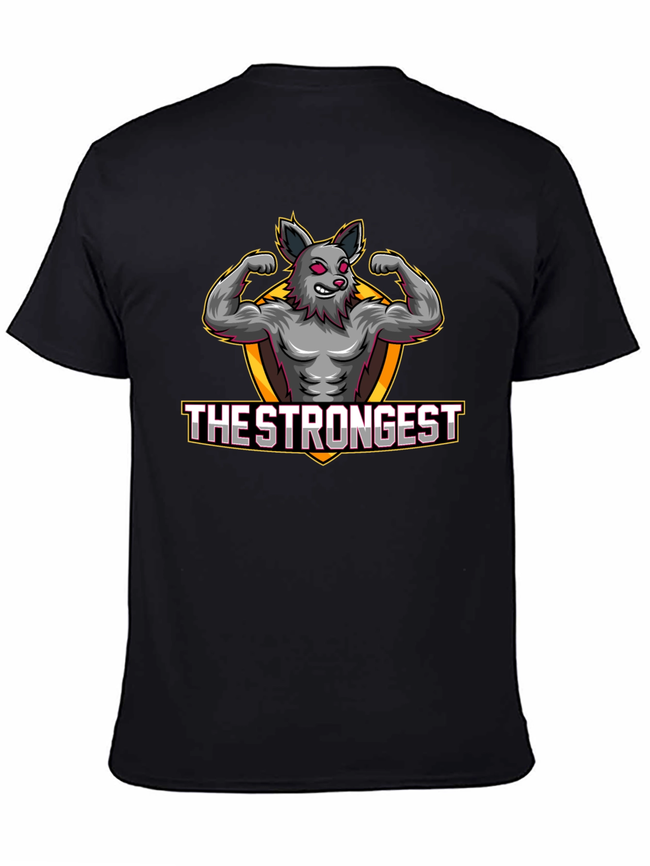 The Strongest Wolf Graphic T-Shirt