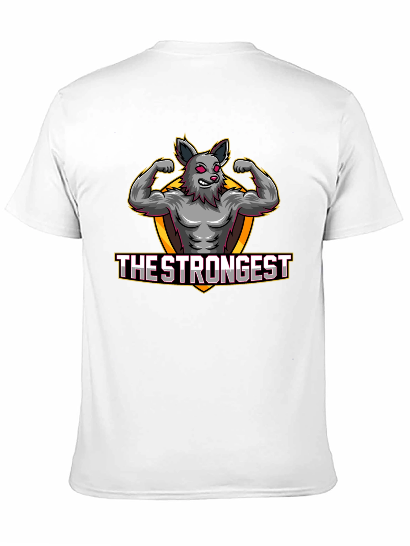 The Strongest Wolf Graphic T-Shirt