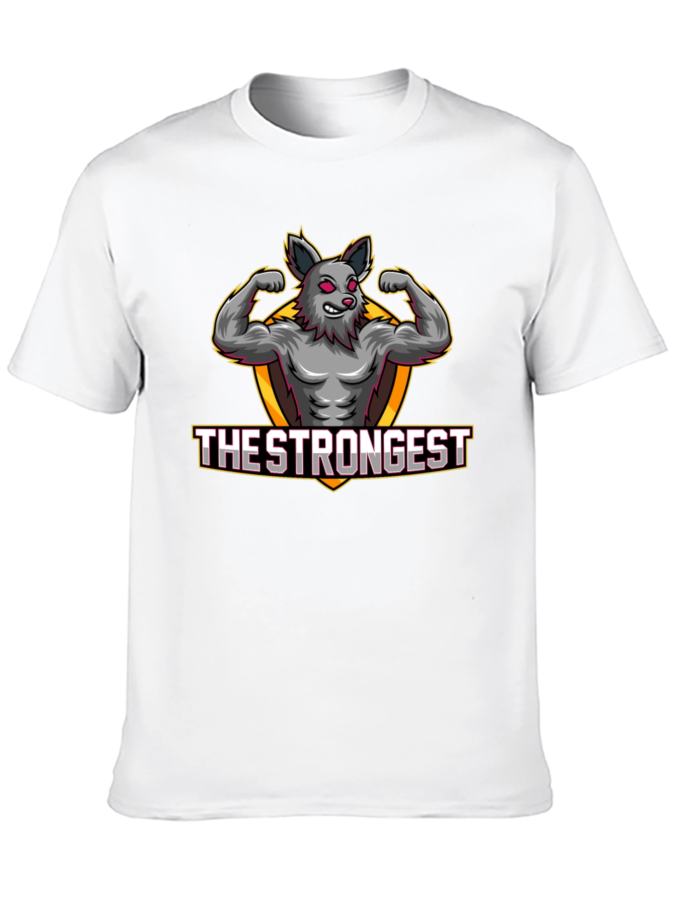 The Strongest Wolf Graphic T-Shirt