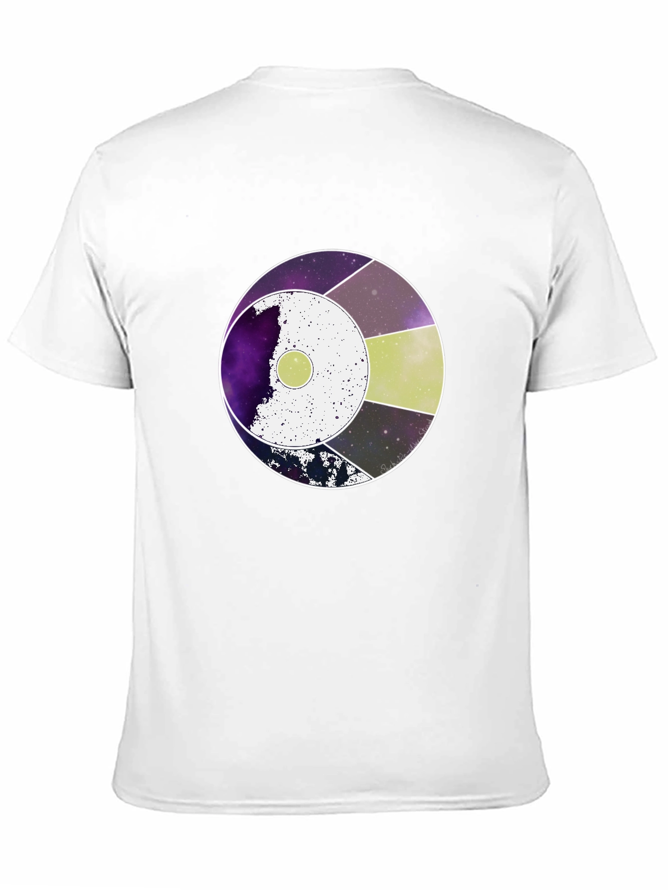 Galaxy Graphic Black T-Shirt