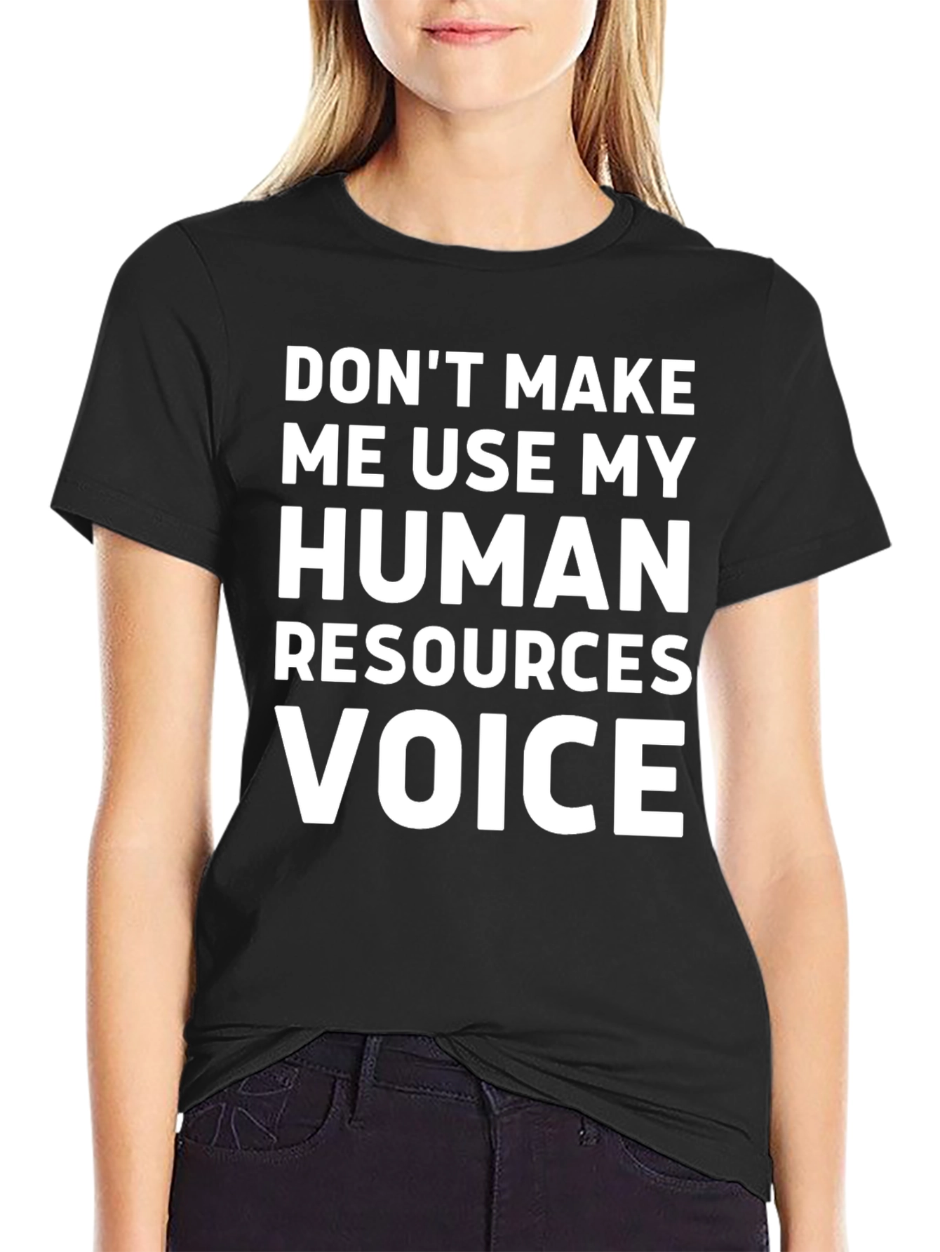HR Voice T-Shirt Funny Employee Gift