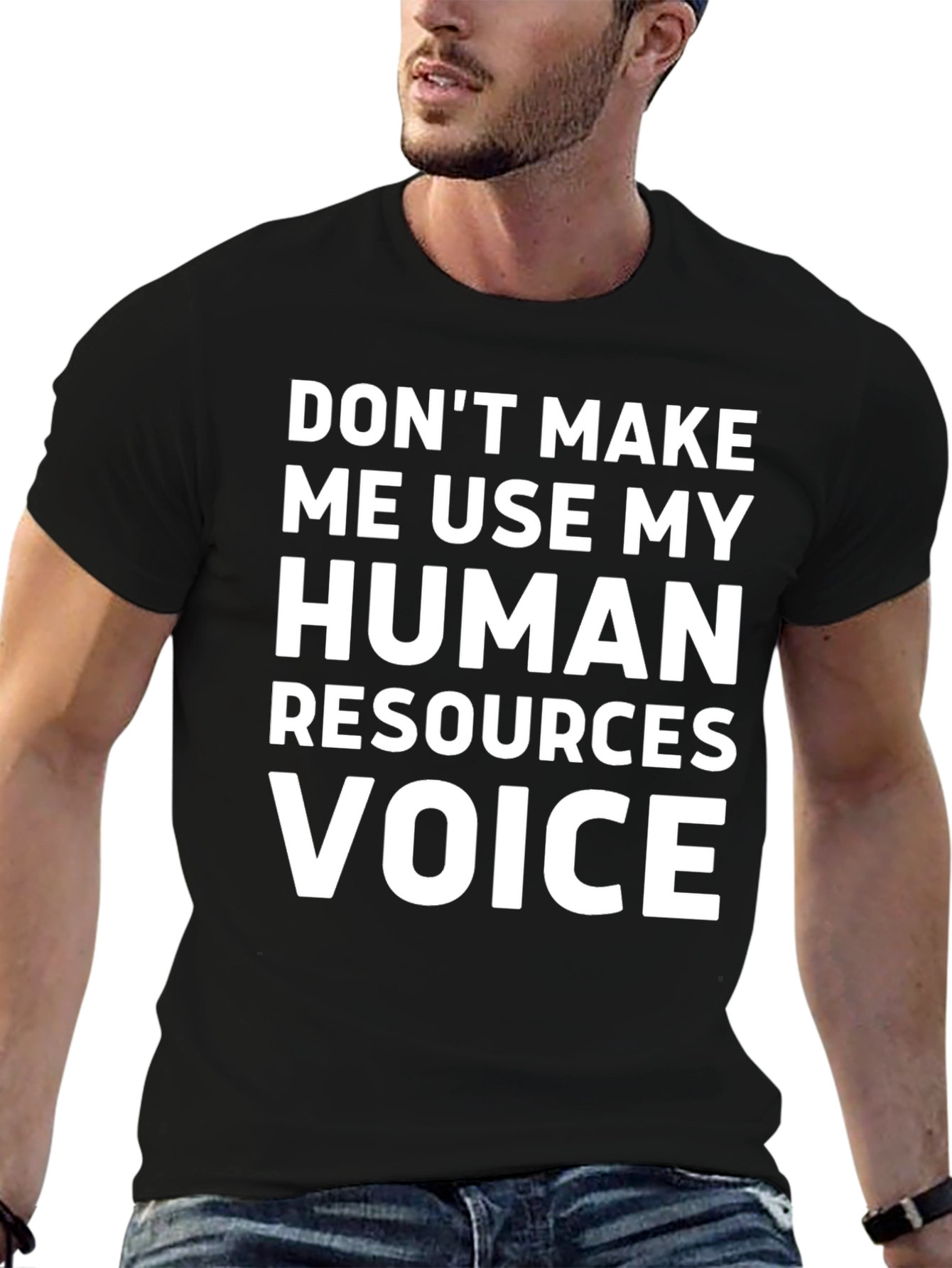 HR Voice T-Shirt Funny Employee Gift