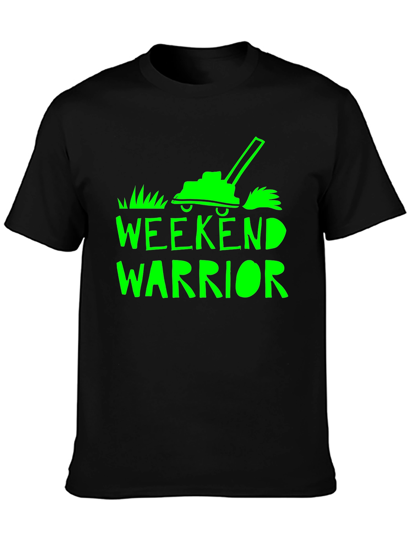 Weekend Warrior Graphic T-Shirt - Black