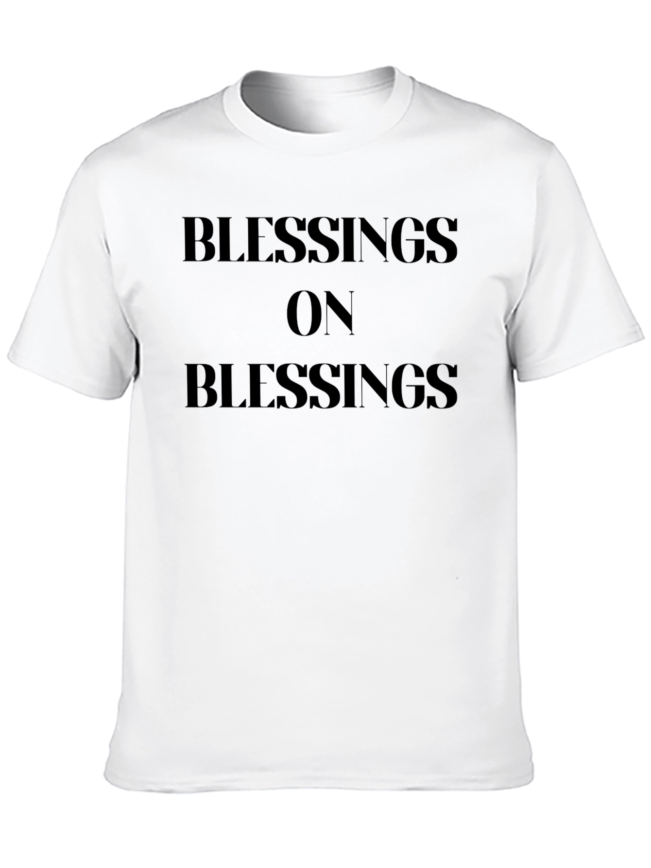 Blessings On Blessings Black T-Shirt