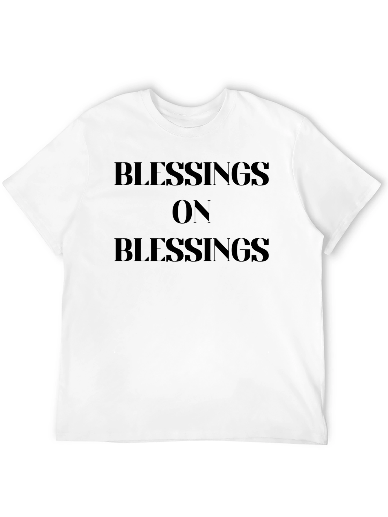 Blessings On Blessings Black T-Shirt
