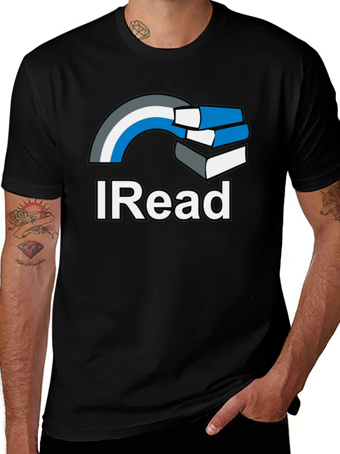 IRead T-Shirt - Book Lover Apparel