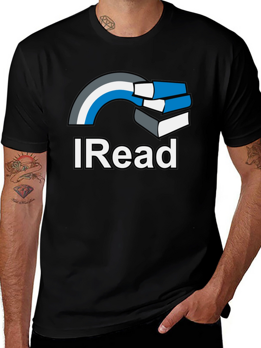 IRead T-Shirt - Book Lover Apparel