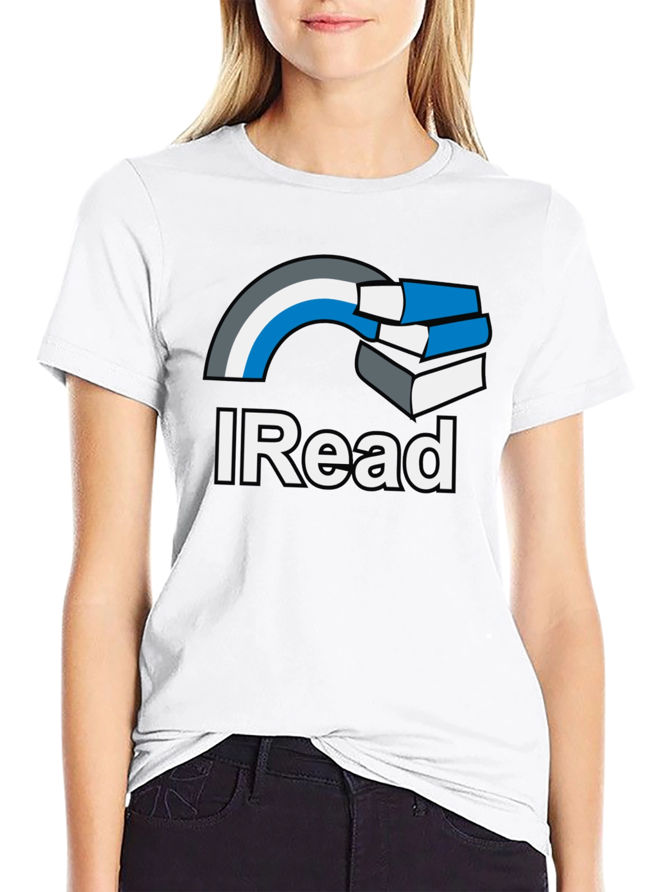 IRead T-Shirt - Book Lover Apparel