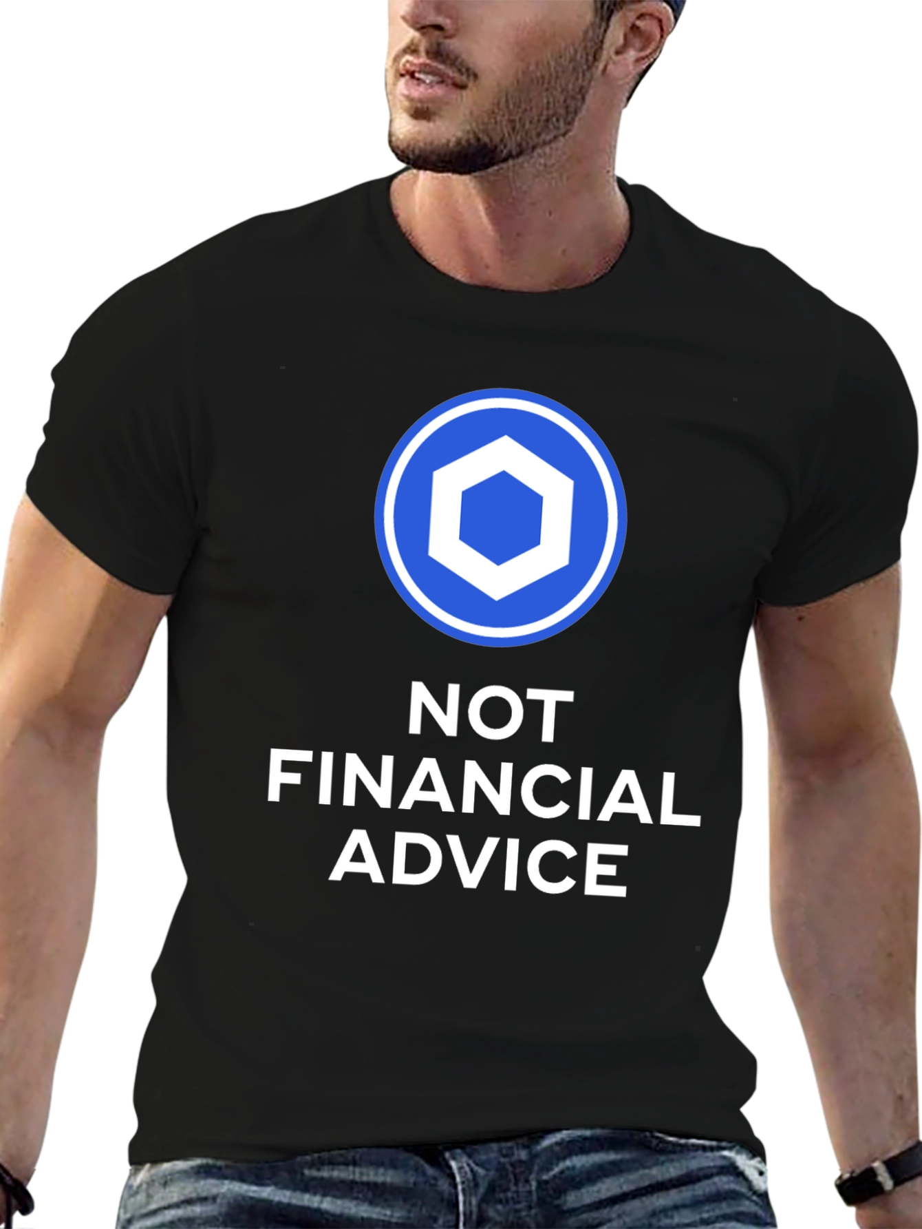 Not Financial Advice Chainlink Crypto T-Shirt