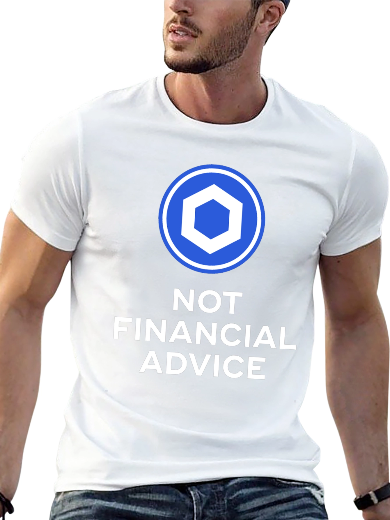 Not Financial Advice Chainlink Crypto T-Shirt