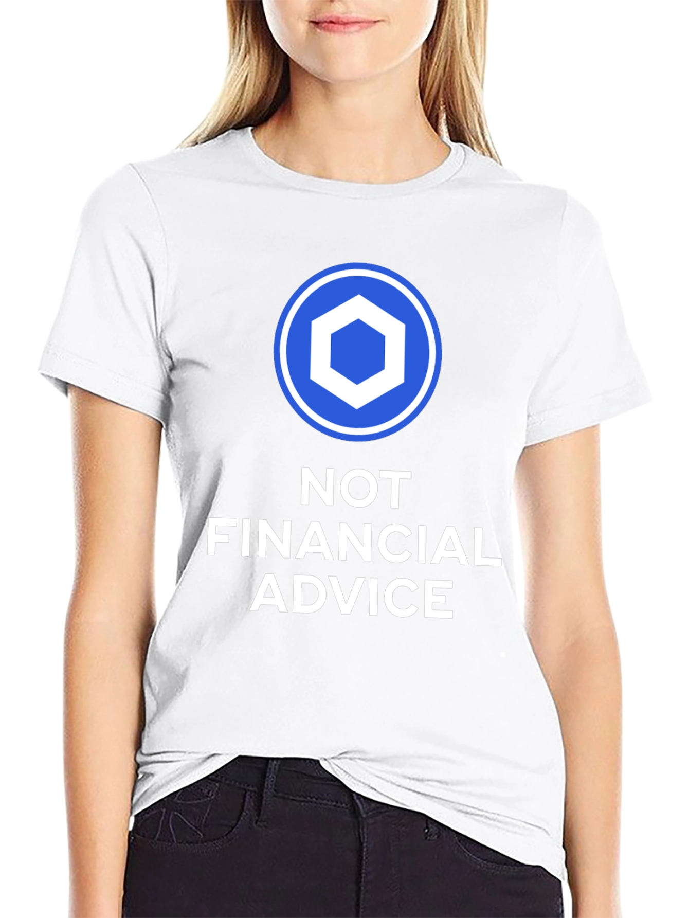 Not Financial Advice Chainlink Crypto T-Shirt