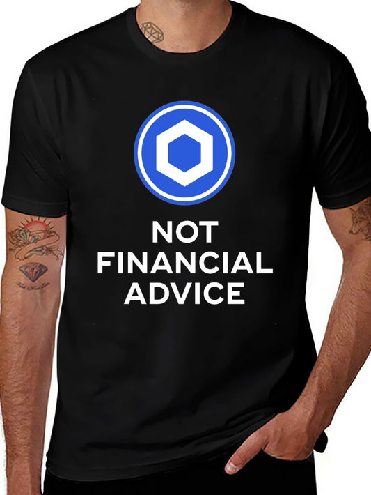 Not Financial Advice Chainlink Crypto T-Shirt