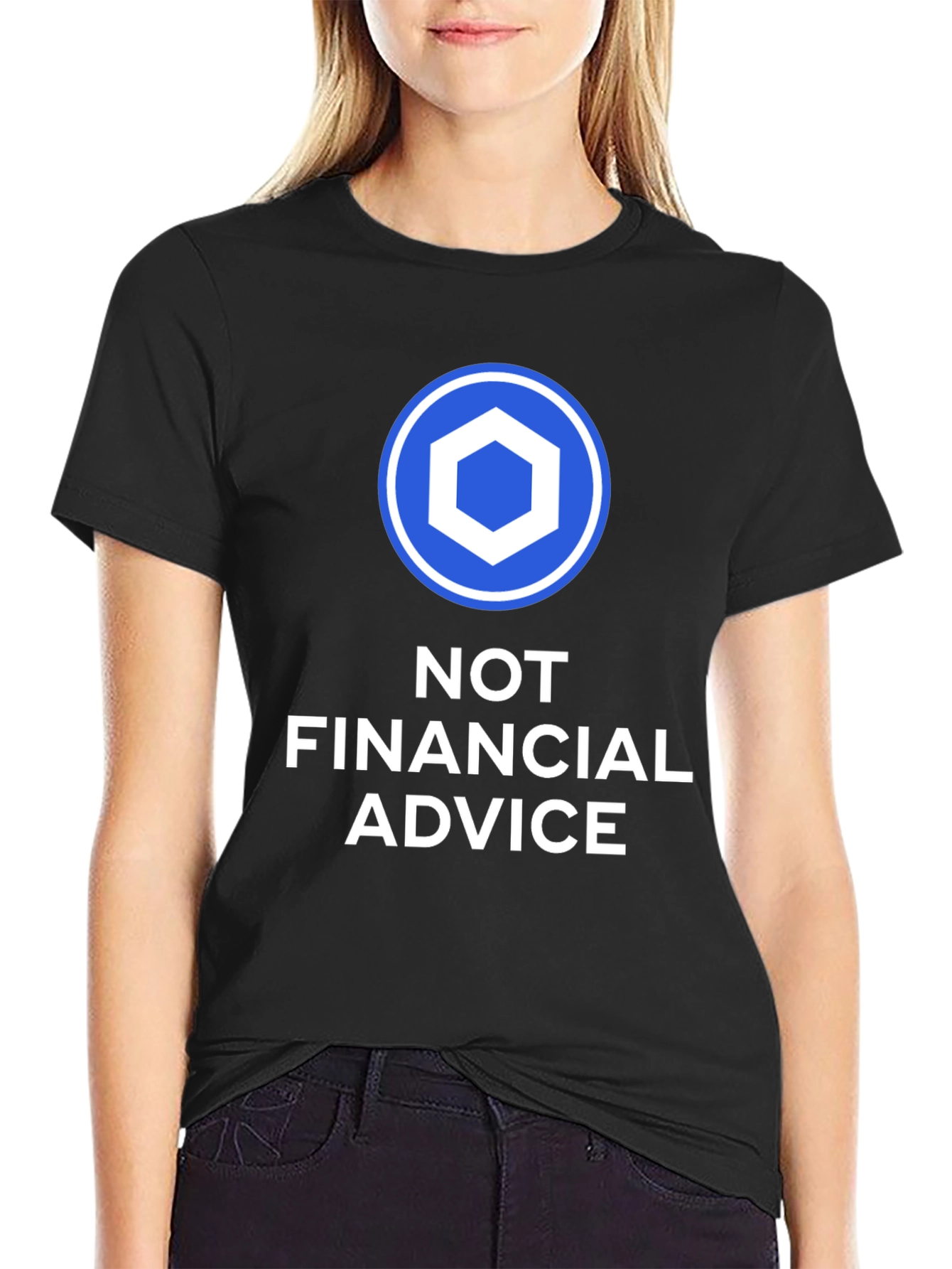 Not Financial Advice Chainlink Crypto T-Shirt