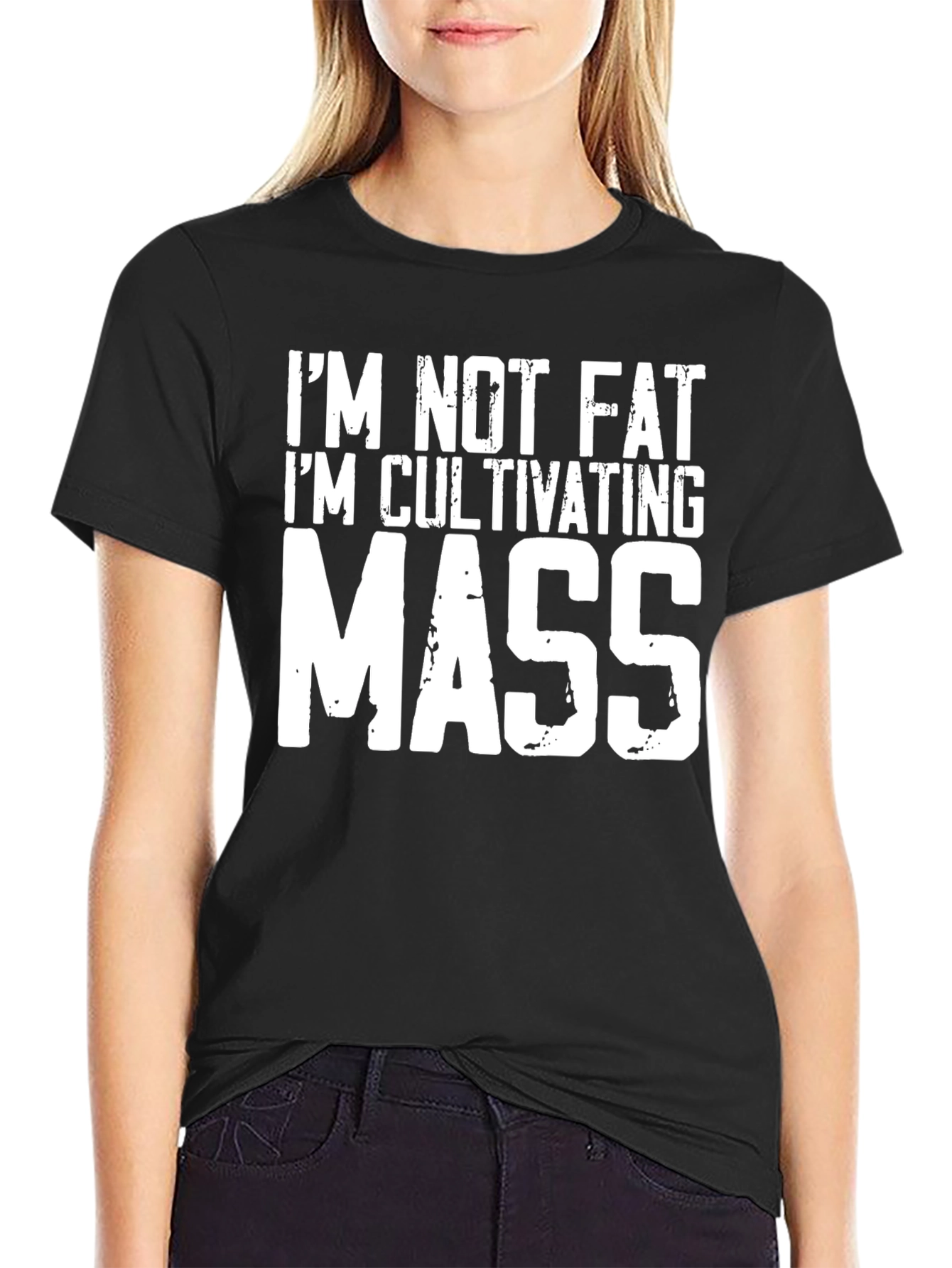 Cultivating Mass T-Shirt - Funny Gym Workout Tee