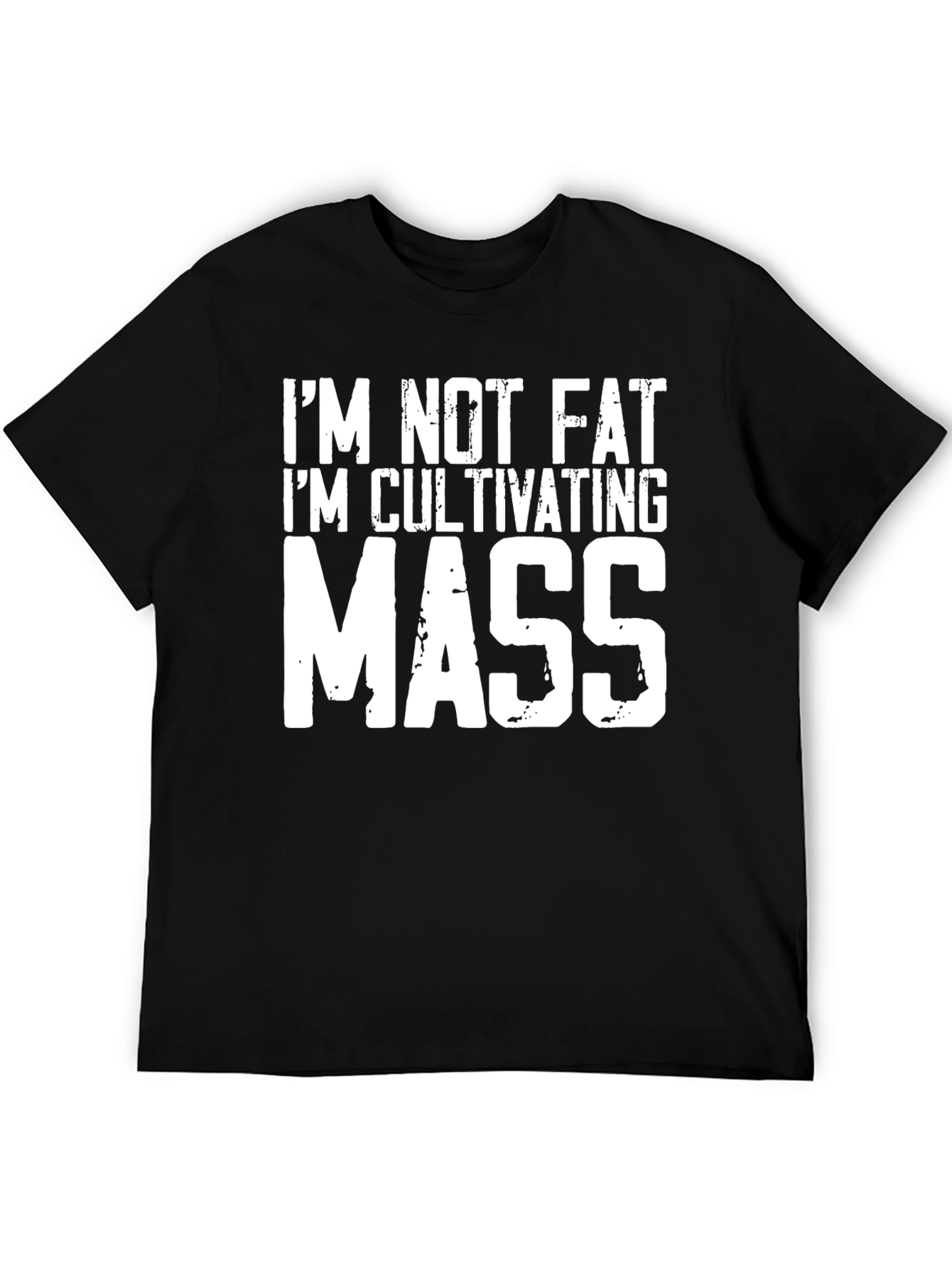 Cultivating Mass T-Shirt - Funny Gym Workout Tee