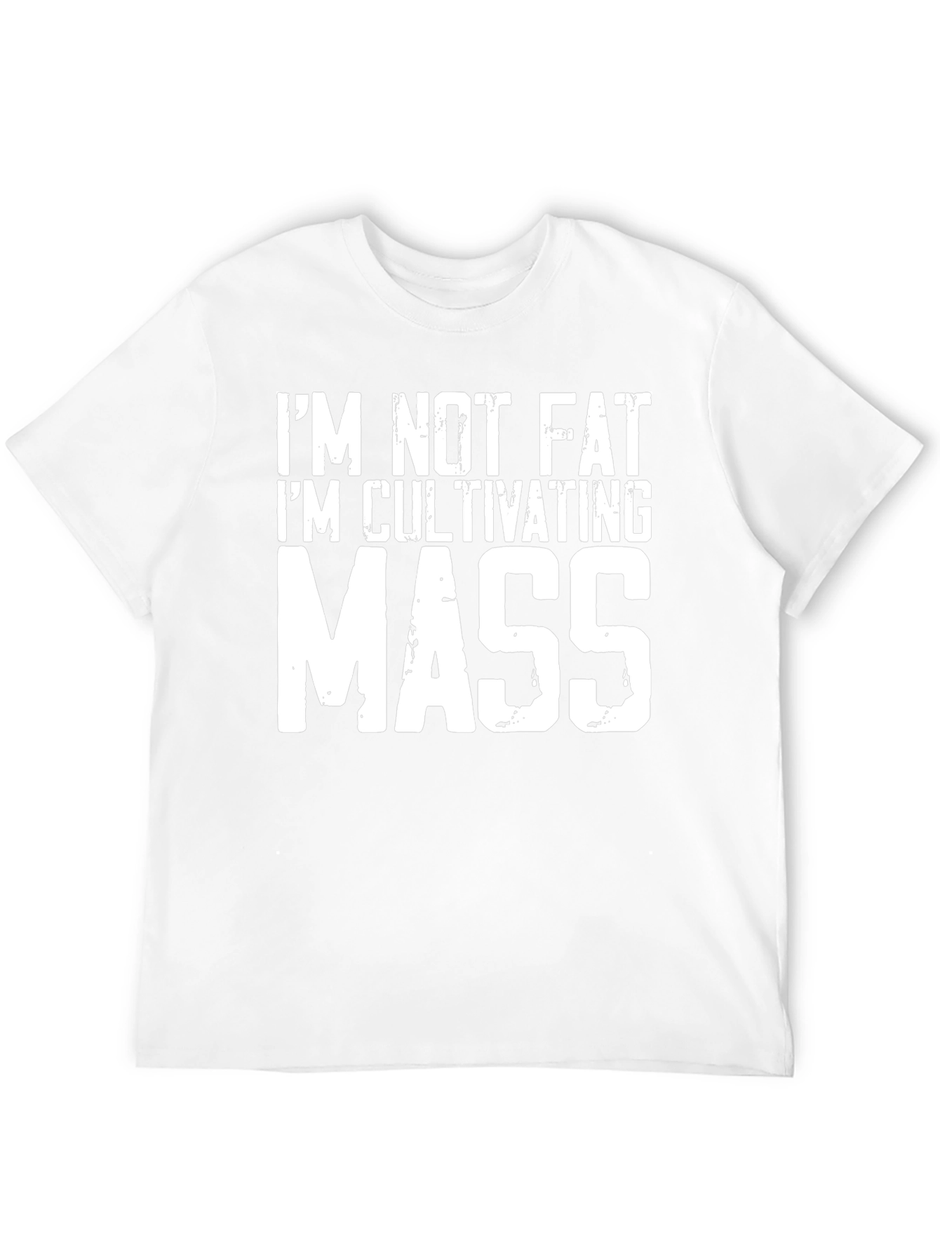 Cultivating Mass T-Shirt - Funny Gym Workout Tee