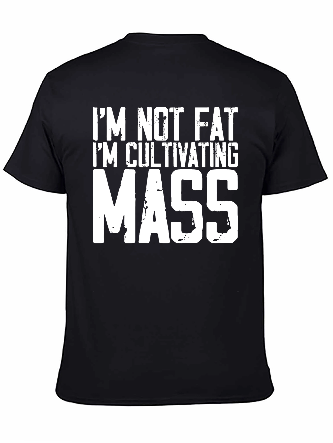 Cultivating Mass T-Shirt - Funny Gym Workout Tee