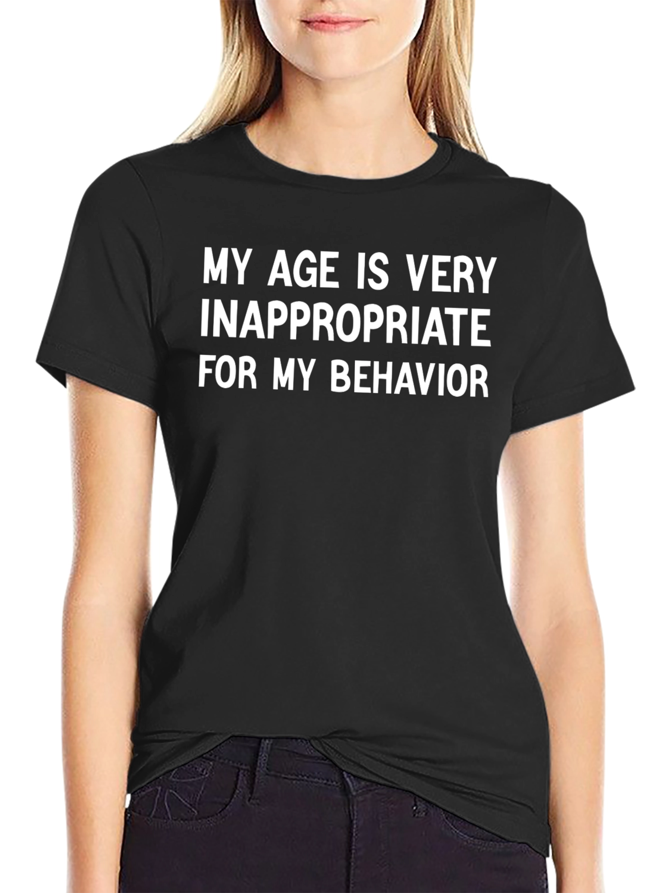 Inappropriate Age Humor T-Shirt