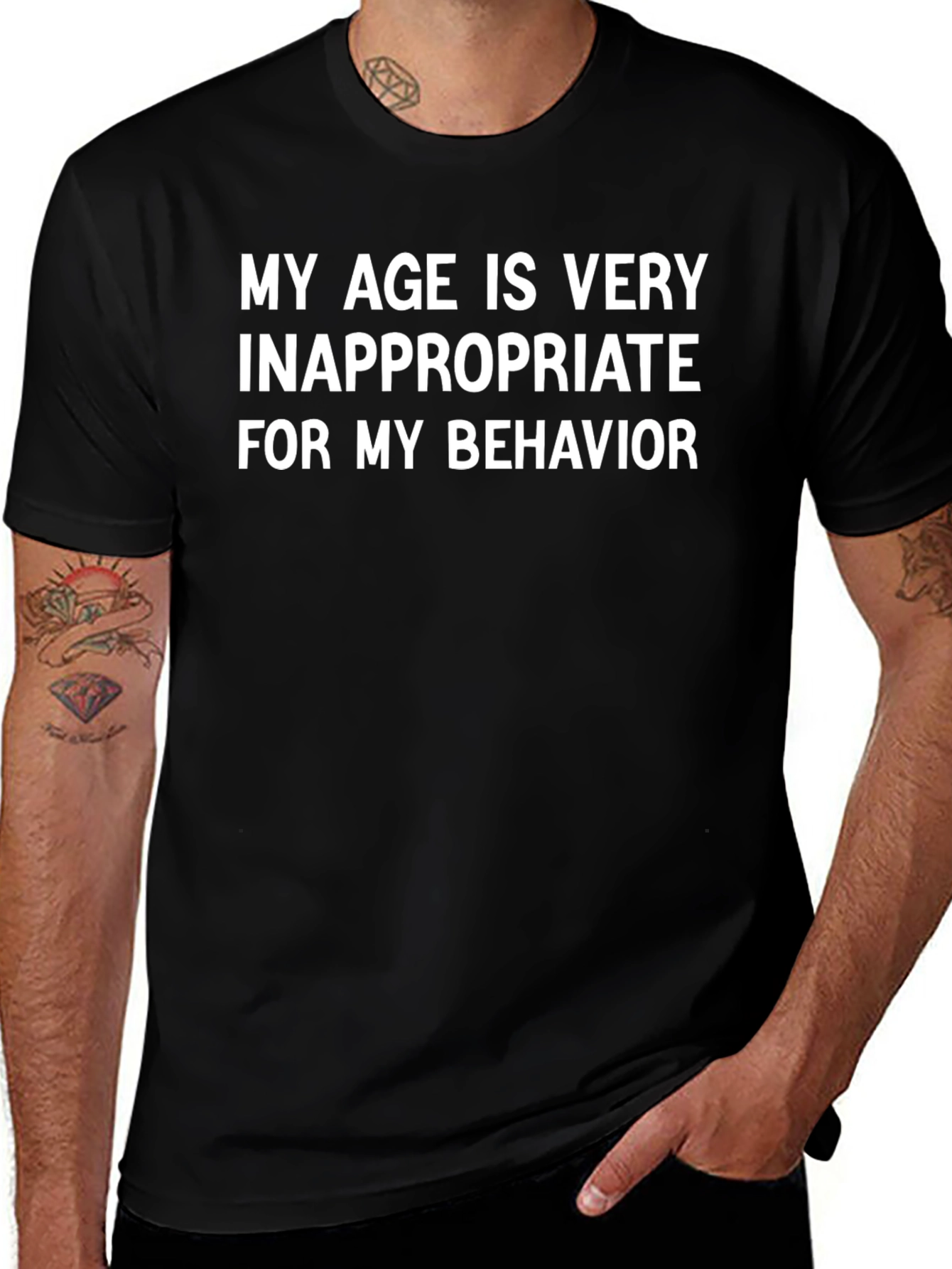Inappropriate Age Humor T-Shirt