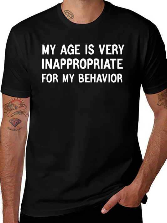 Inappropriate Age Humor T-Shirt