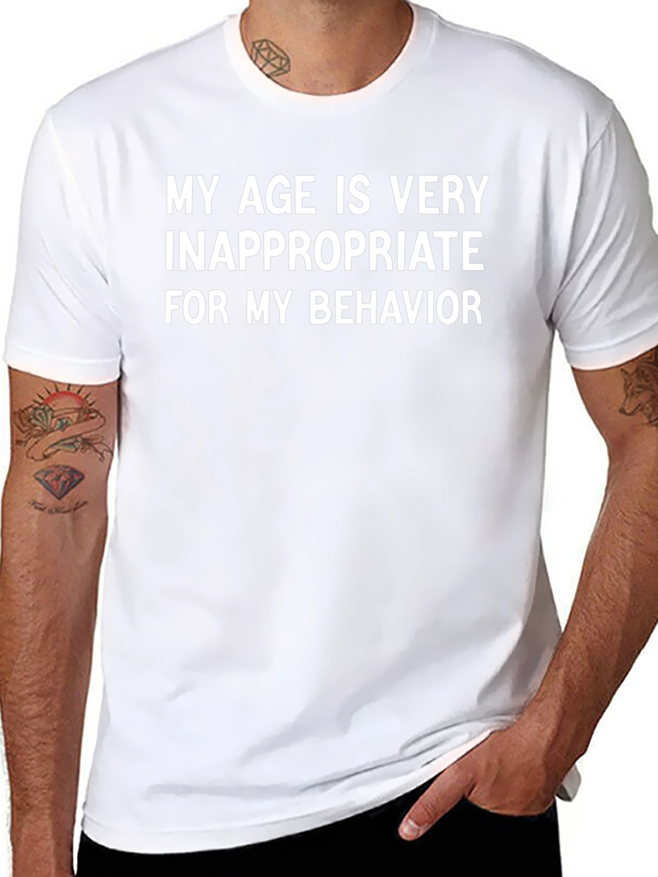 Inappropriate Age Humor T-Shirt