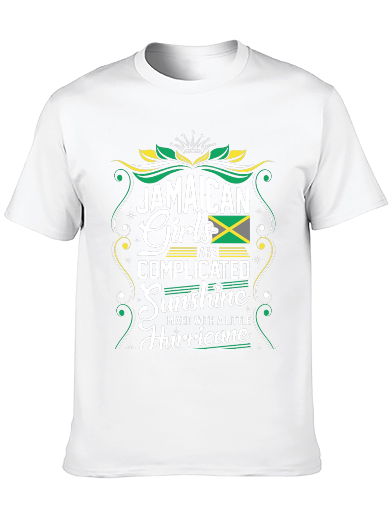 Jamaican Girls Complicated T-Shirt Sunshine Hurricane